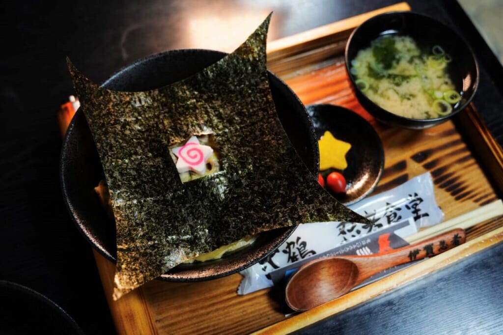 Ninja Bowl set meal at Nikaku Shokudo