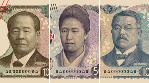 New japanese yen