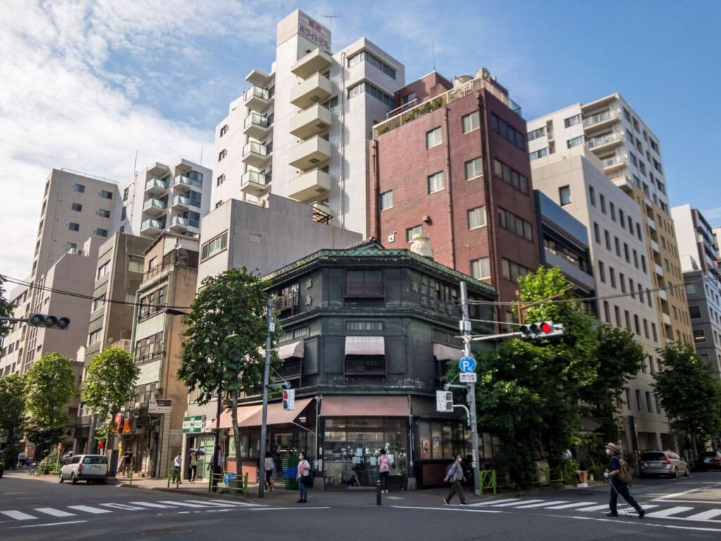 Kanban Kenchiku building in Tsukiji