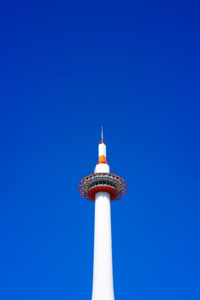 Kyoto Tower during day time