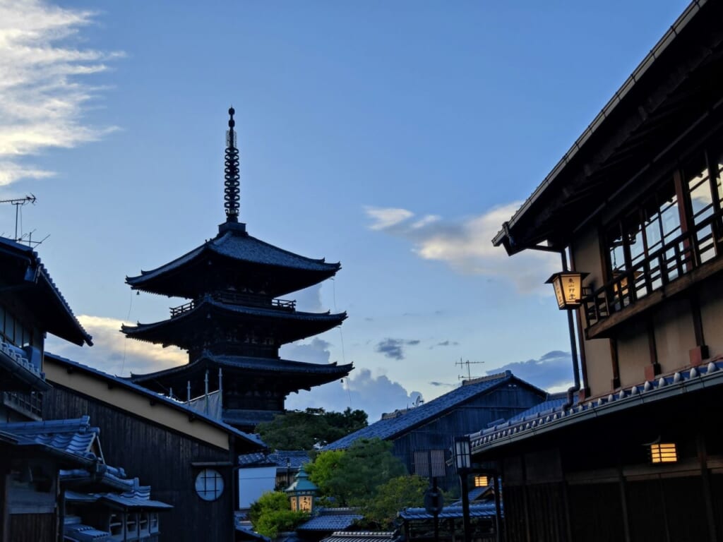 View of Toji Temple