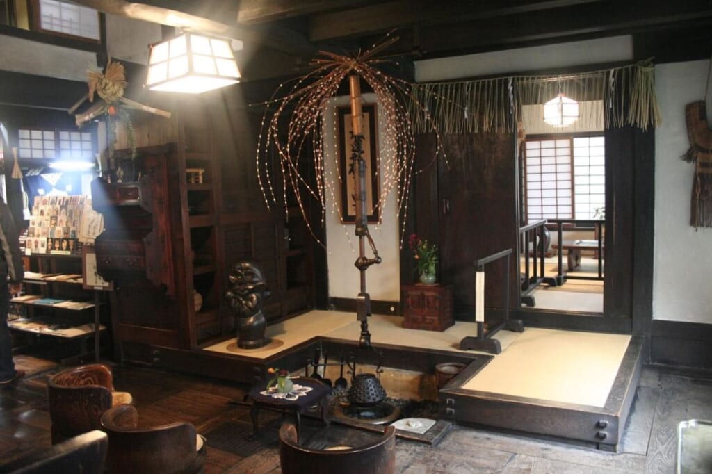 Interior of a traditional Japanese house