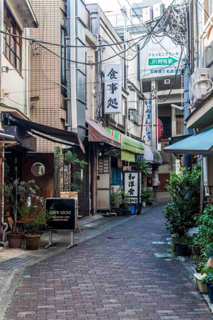 Alley next to Nakamisedori