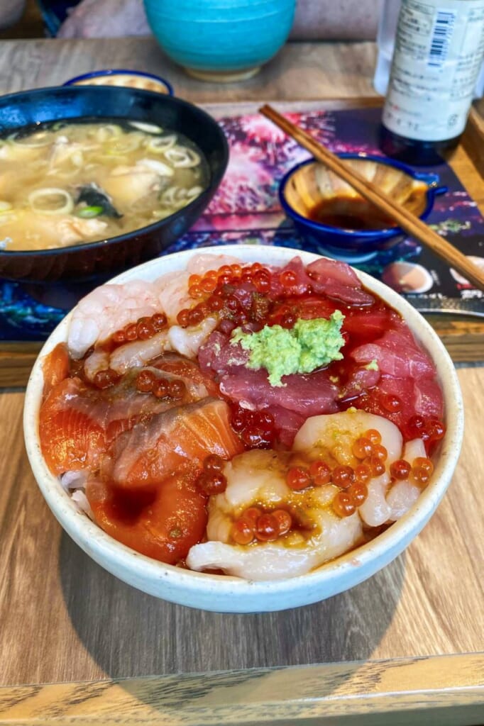 Sashimi Bowl in Atami