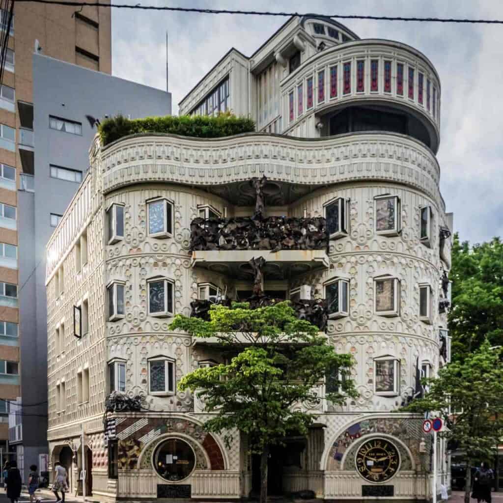 Waseda El Dorado, one of Bon Jour Caux's most famous buildings