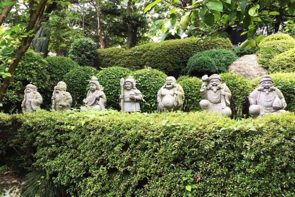 Seven Lucky Gods at Jorenji Temple