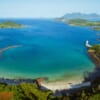 aerial view of kakinohama beach on ojika island nagasaki japan