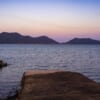 old stone pier on ojika island nagasaki japan