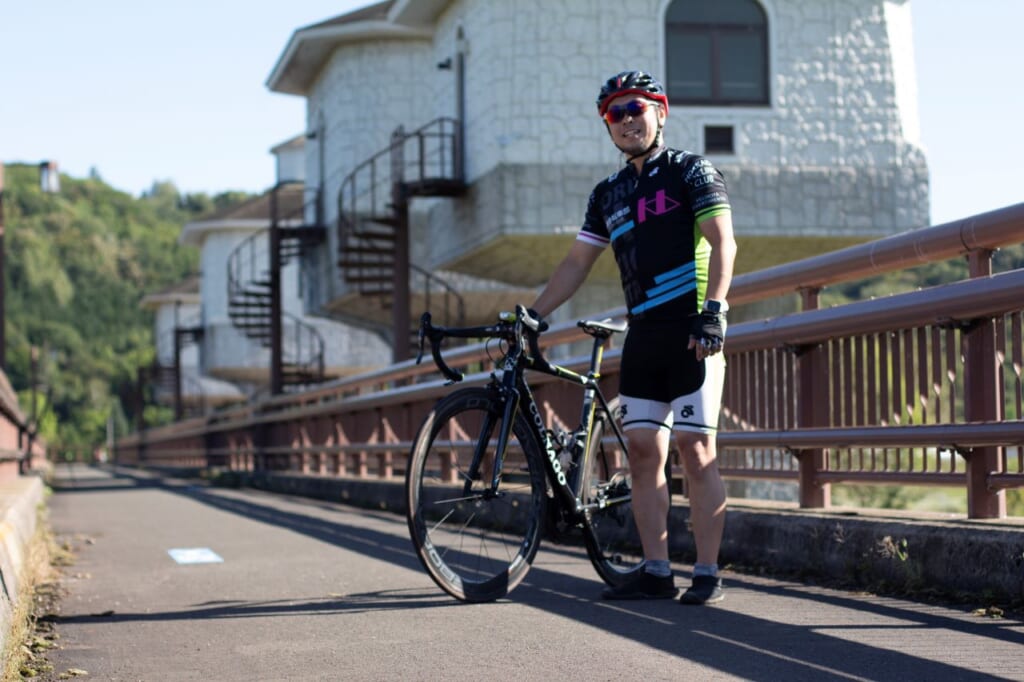 Cycling along Okhotsk, Hokkaido