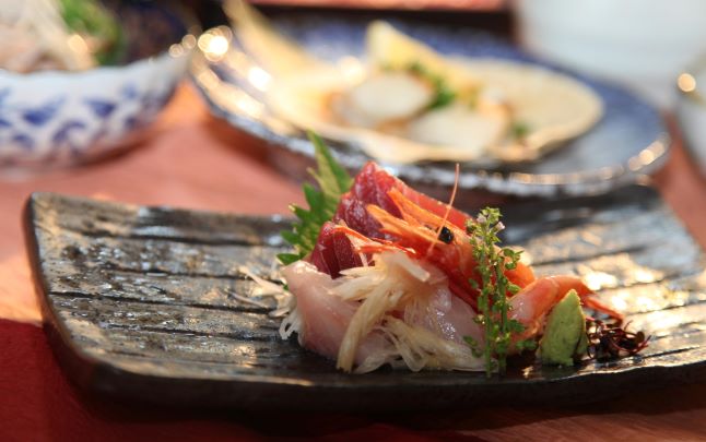 Seafood at Uoyoshikaikan