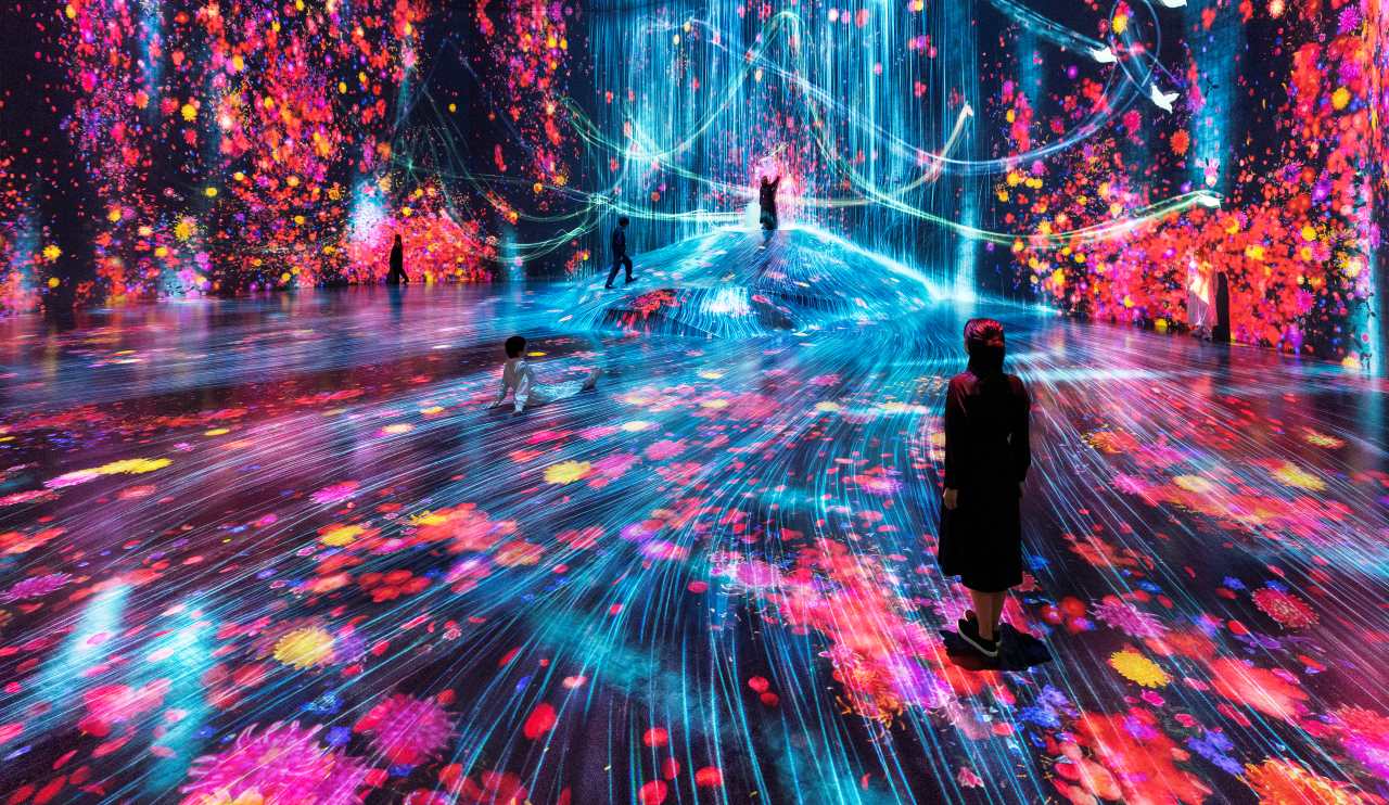 teamLab in Tokyo