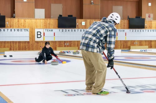 Curling in Kitami, Hokkaido