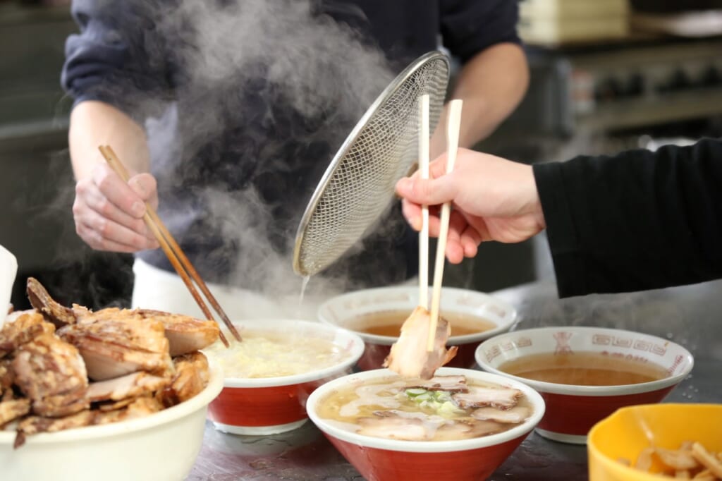 Kitakata Ramen in Fukushima Prefecture