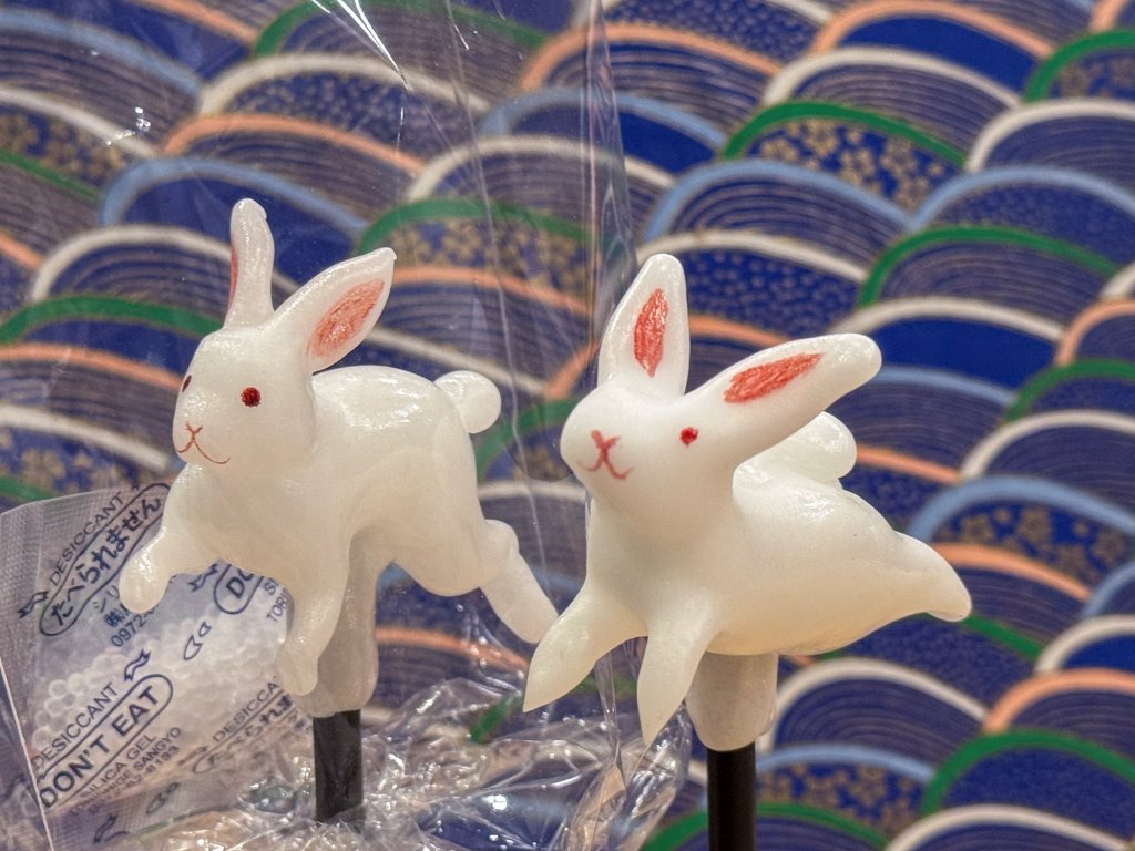 Candy Bunny workshop at Amezaiku Ameshin in Asakusa