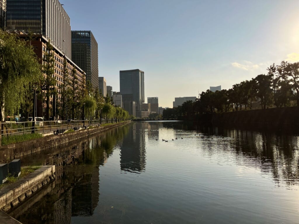 Imperial Palace moat
