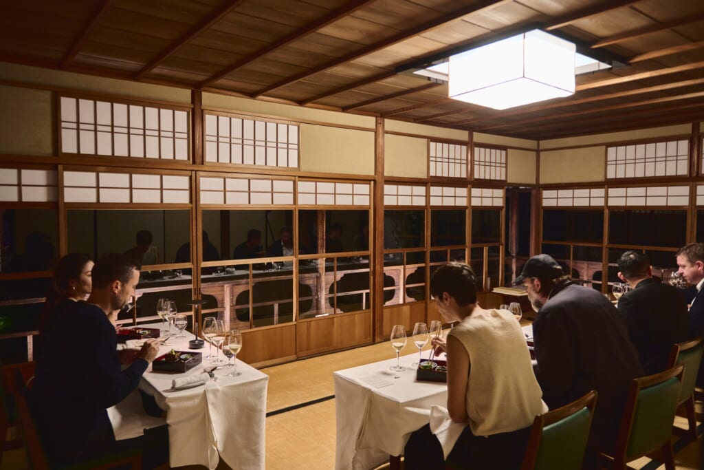 dining room of Hotel The Mitsui Kyoto