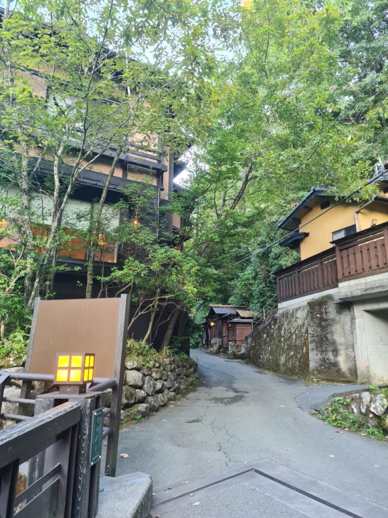 streets of Kurokawa Onsen