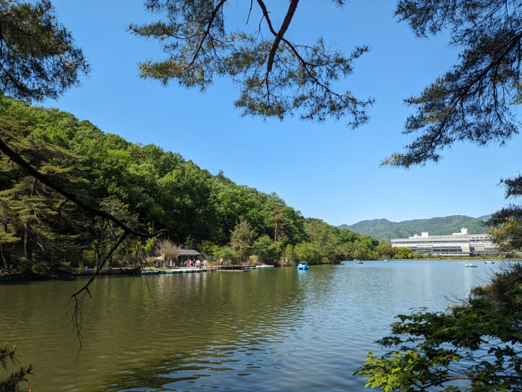 A view from Takaragaike in Japan