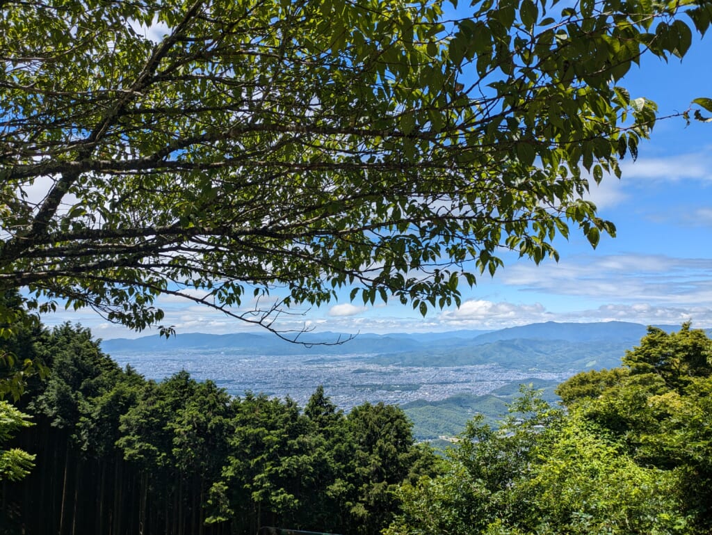 The view from Mount Hiei