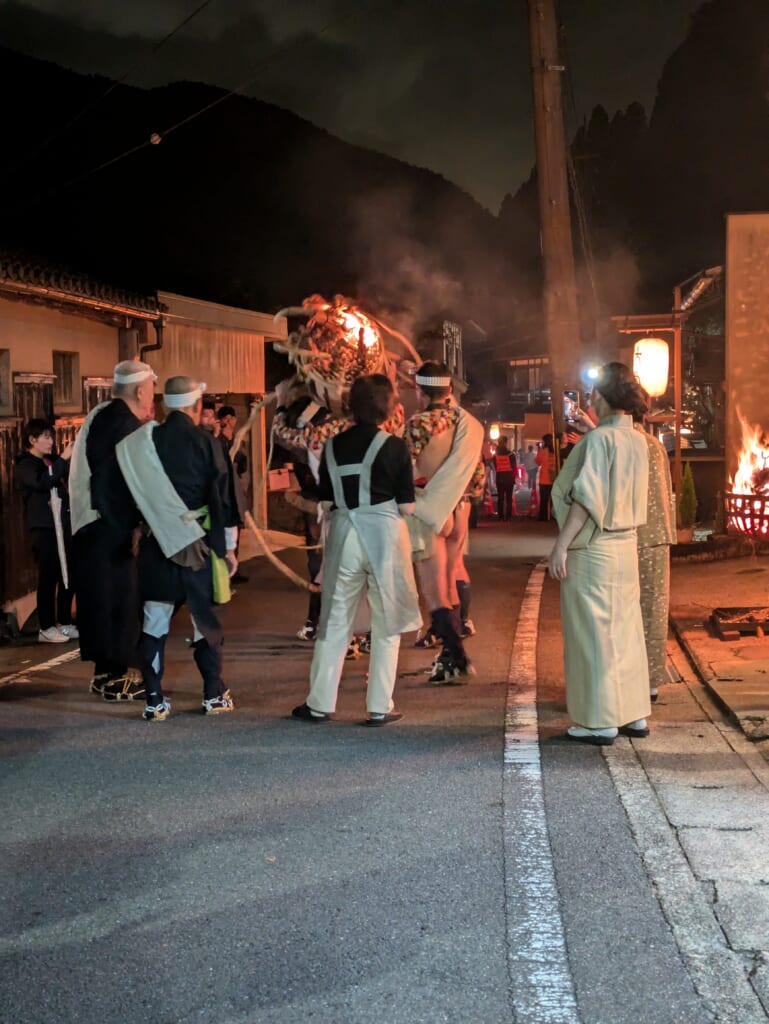 Kurama Fire Festival in October