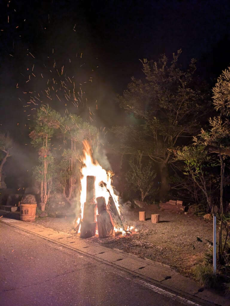 Kurama Fire Festival in October