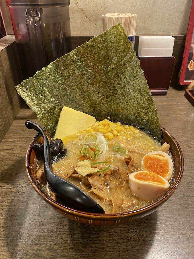 Miso ramen in Sapporo