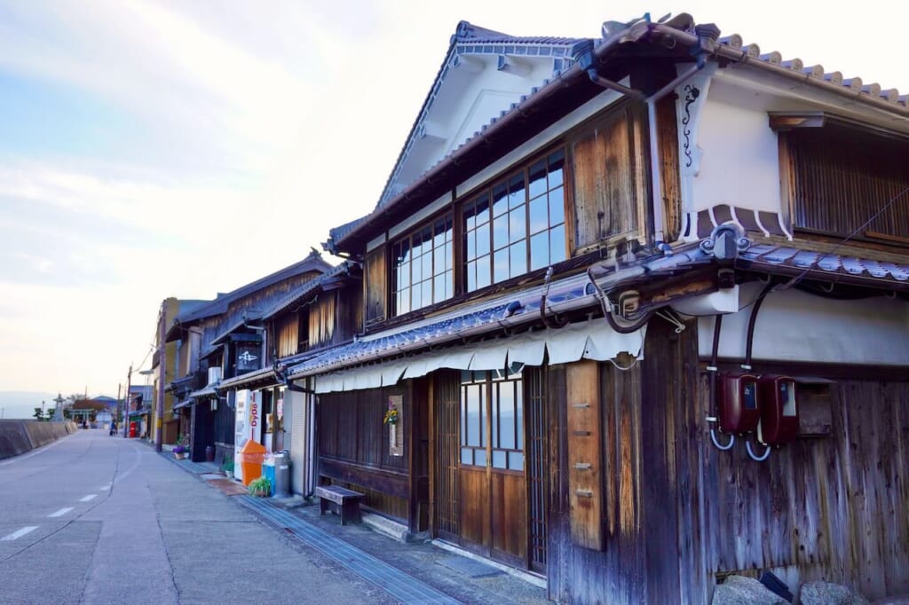 A japanese building at Mitarai Townscape