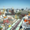 Asakusa area from above