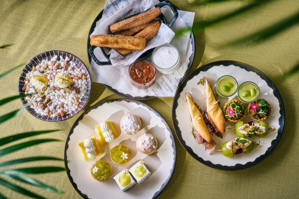 seasonal menu at Andaz Hotel Tokyo