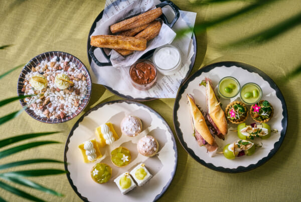 seasonal menu at Andaz Hotel Tokyo