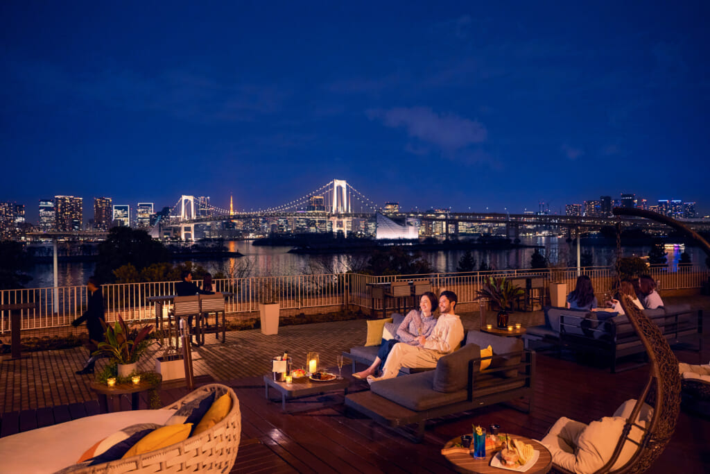 Terrace Lounge at Hilton Tokyo Odaiba