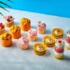 mango and peach themed desserts at Andaz Tokyo Toranomon