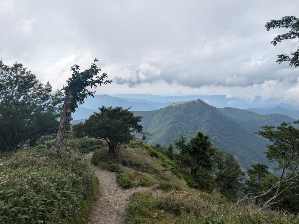 View from Mount Tsurugi in Tokushima, Shikoku