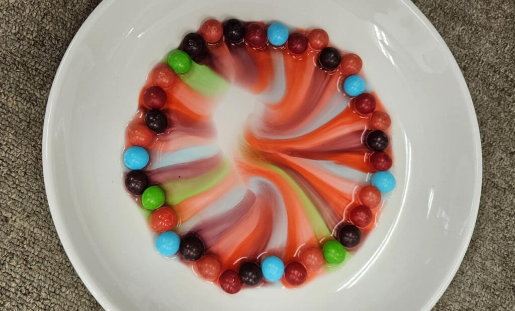 Candy science for kids.