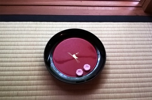 Okashi, accessoire pour la cérémonie du thé.