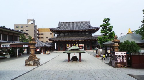 Hall principal du temple Kawasaki Daishi situé à Kawasaki