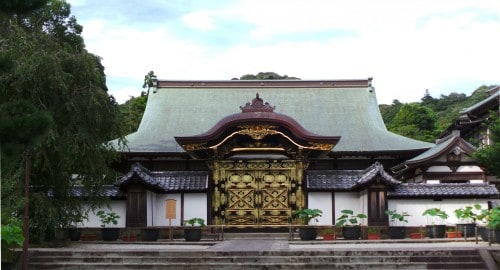 Bâtiment du temple zen Kenchoji à Kamakura