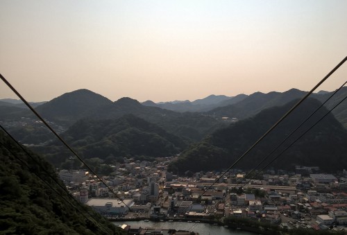 Téléphérique de Shimoda pour se rendre au sommet du mont Nesugata