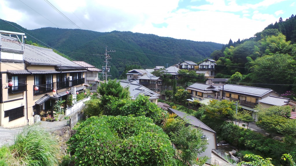 le village yunohira à Kyūshū