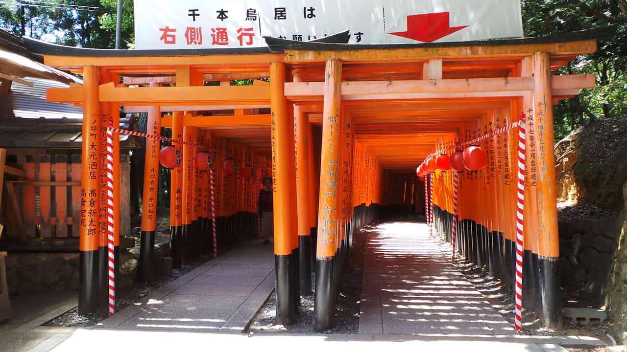 Visite gratuite à Kyoto : le Fushimi-Inari.