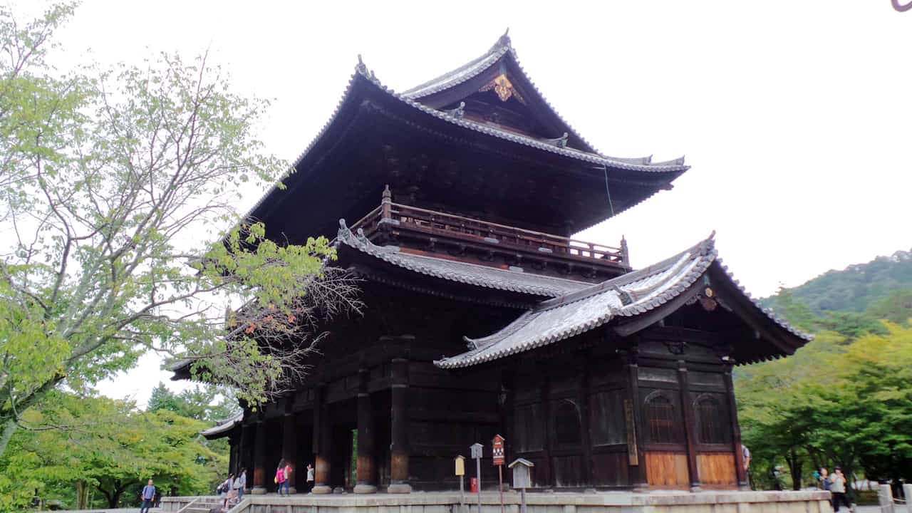 Visite gratuite à Kyoto : le temple Nanzen-ji.