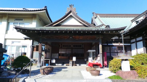 Hall Gobankata du temple Yugyō-ji de Fujisawa, près de Tokyo, Japon.