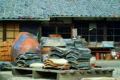 Atelier de potiers juste à côté de Seto Hongyo Kiln 