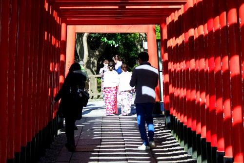 Le sanctuaire Sanko Inari.