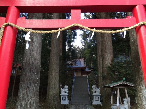 Suyama Sengen-jinja, sanctuaire dédié au Fuji, préfecture de Shizuoka, Japon.