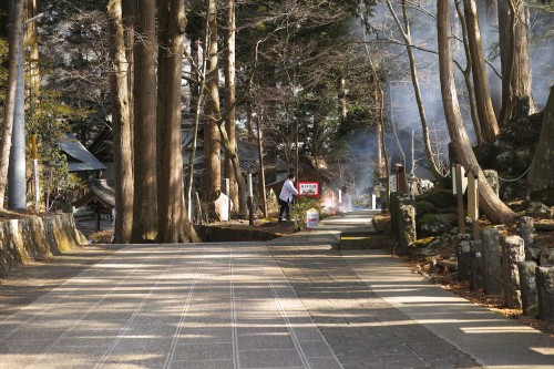 Fuji Sengen-jinja, sanctuaire dédié au Fuji, préfecture de Shizuoka, Japon.