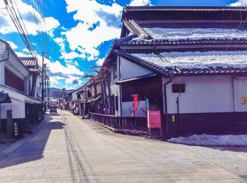 Visite de la ville de Ueda spécialisée dans le saké et les friandises au cœur de la préfecture de Nagano