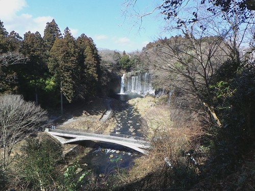 Chutes de Shiraito près du mont Fuji dans la ville de Fujinomiya, Shizuoka, Japon.
