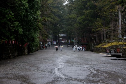 l'entrée pour accéder au sanctuaire Toshogu à Nikko