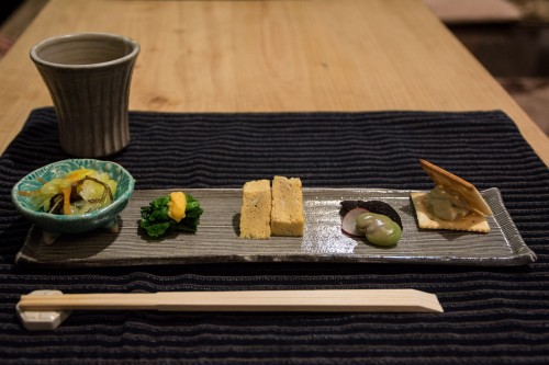 un plat du restaurant Nagomi Cha-Ya de yuba à Nikko